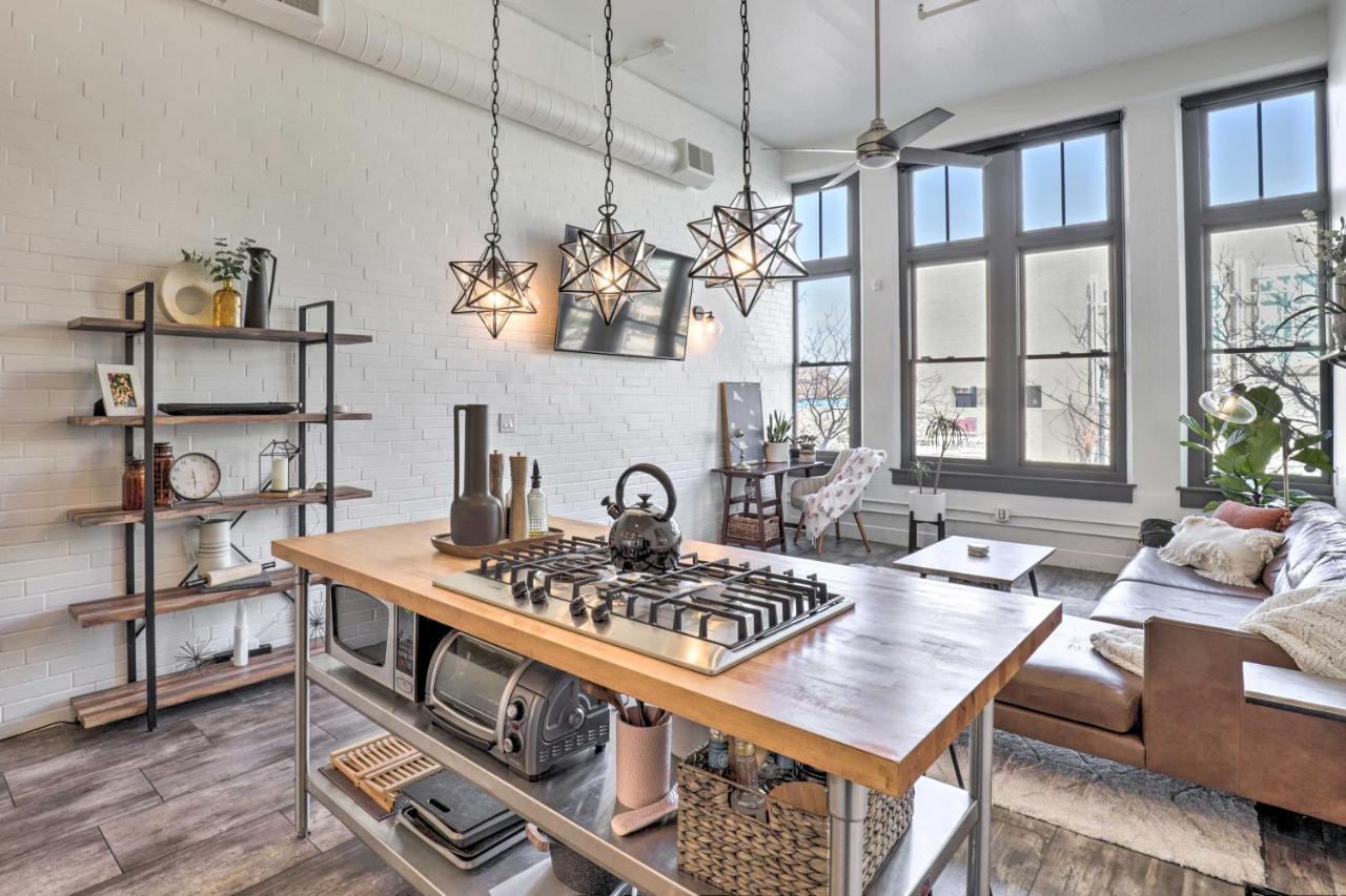 Chic Slc Downtown Studio Loft Walk To Shops سالت ليك سيتي المظهر الخارجي الصورة