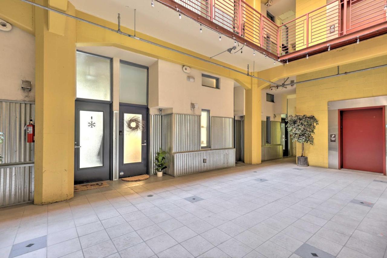 Chic Slc Downtown Studio Loft Walk To Shops سالت ليك سيتي المظهر الخارجي الصورة