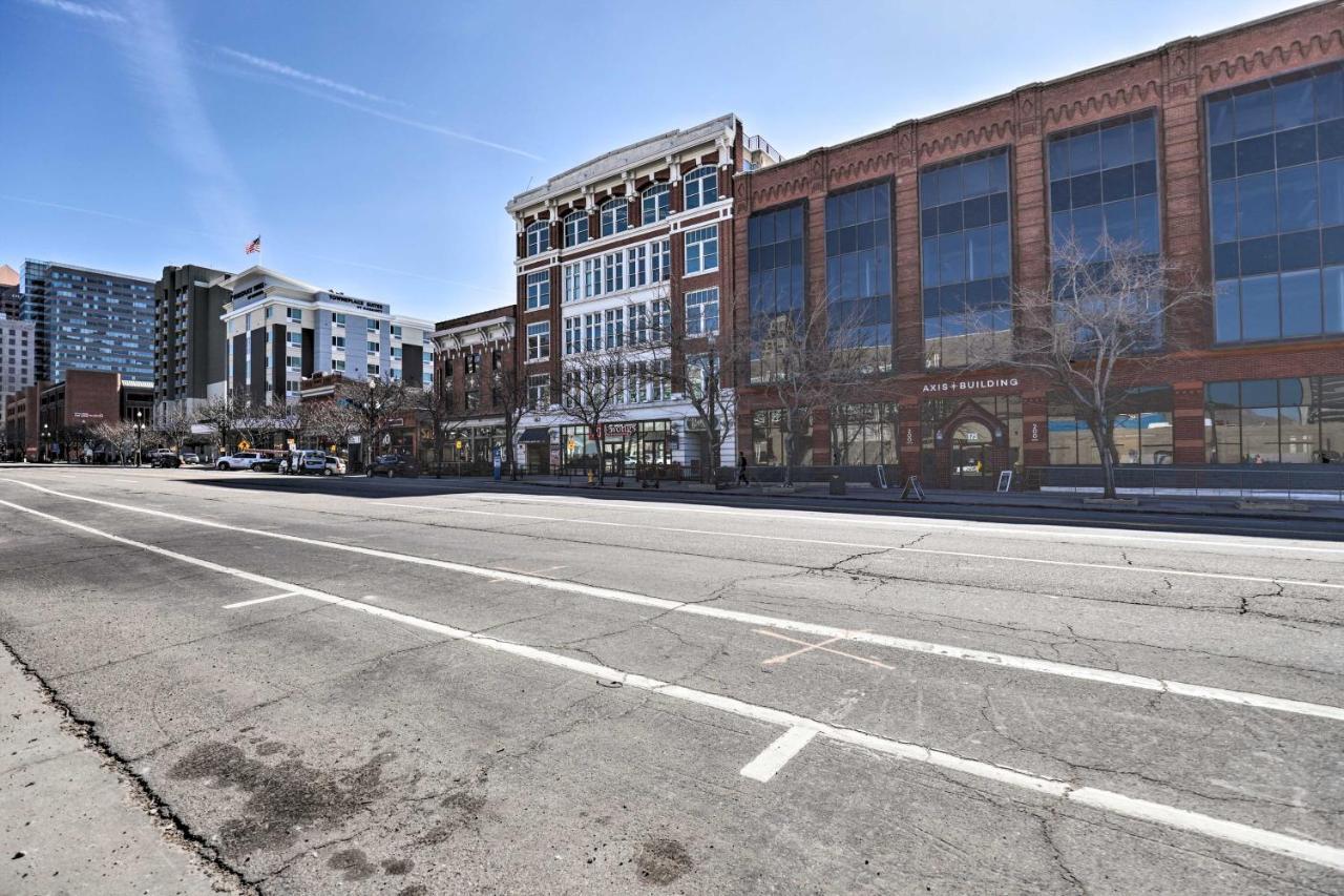 Chic Slc Downtown Studio Loft Walk To Shops سالت ليك سيتي المظهر الخارجي الصورة